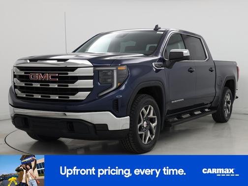 Blue 2022 GMC Sierra 1500 SLE