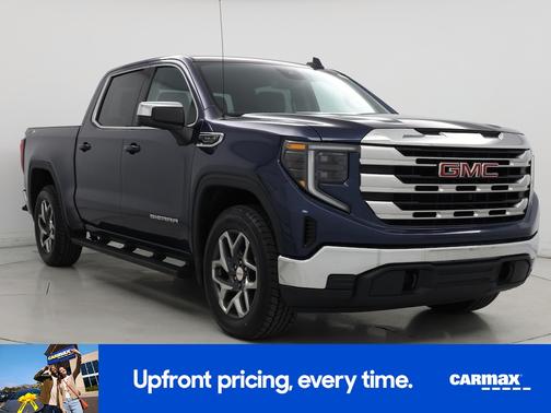 Blue 2022 GMC Sierra 1500 SLE