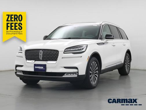 White 2021 Lincoln Aviator Reserve