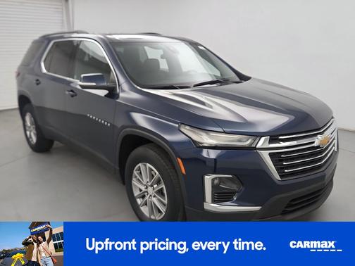 Blue 2023 Chevrolet Traverse LT Cloth