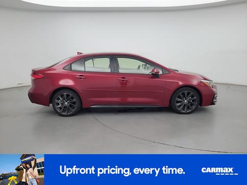 Red 2023 Toyota Corolla Hybrid SE