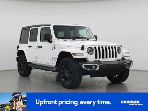 White 2021 Jeep Wrangler Unlimited 4xe Unlimited Sahara