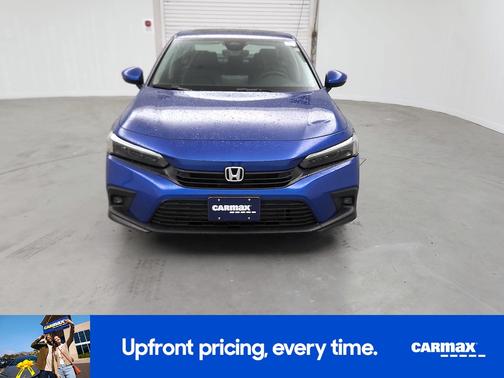 Blue 2022 Honda Civic Touring