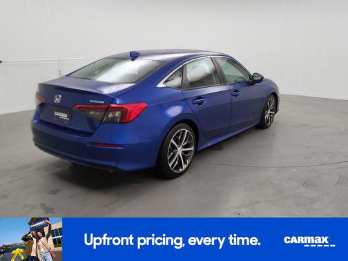 Blue 2022 Honda Civic Touring
