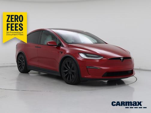 Red 2023 Tesla Model X