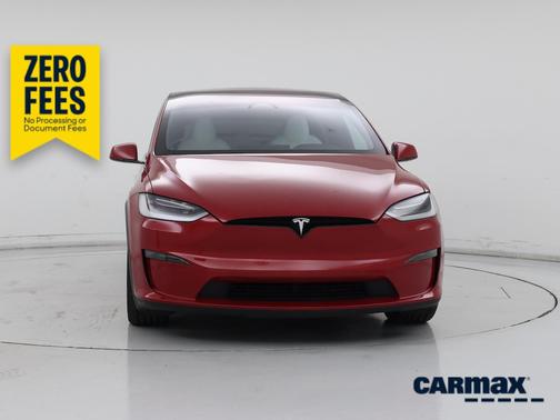 Red 2023 Tesla Model X