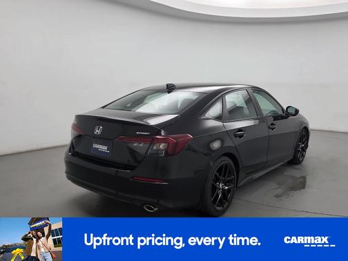 Black 2025 Honda Civic Sport
