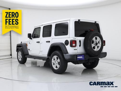 White 2022 Jeep Wrangler Unlimited Sport S