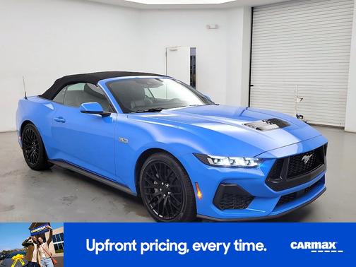 Blue 2024 Ford Mustang GT Premium