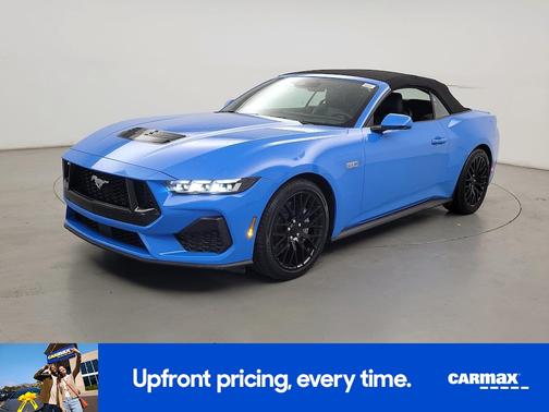 Blue 2024 Ford Mustang GT Premium