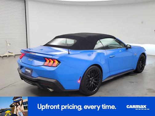 Blue 2024 Ford Mustang GT Premium