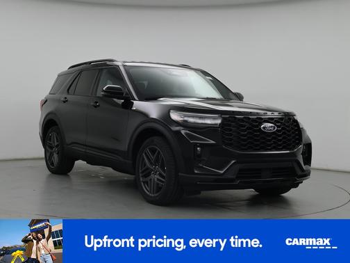 Black 2025 Ford Explorer ST-Line
