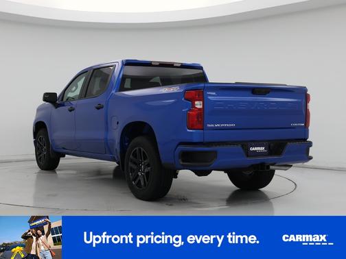 Blue 2024 Chevrolet Silverado 1500 Custom