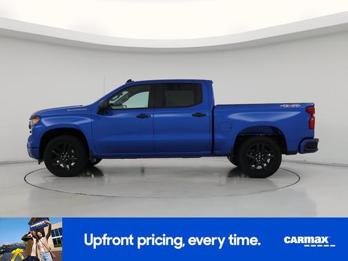 Blue 2024 Chevrolet Silverado 1500 Custom