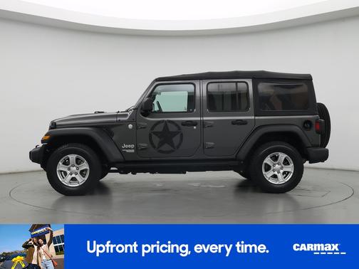 Gray 2018 Jeep Wrangler Unlimited Sport S