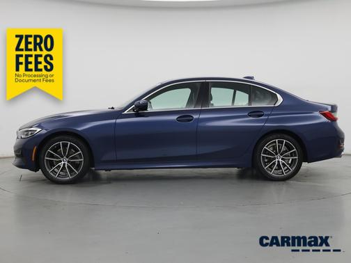 Blue 2022 BMW 330 I xDrive