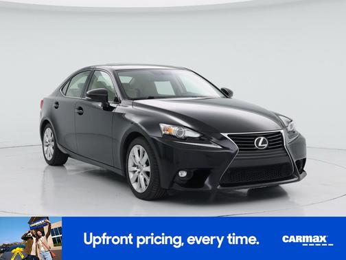 Black 2016 Lexus IS 200t