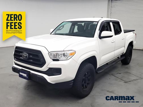 White 2023 Toyota Tacoma SR5