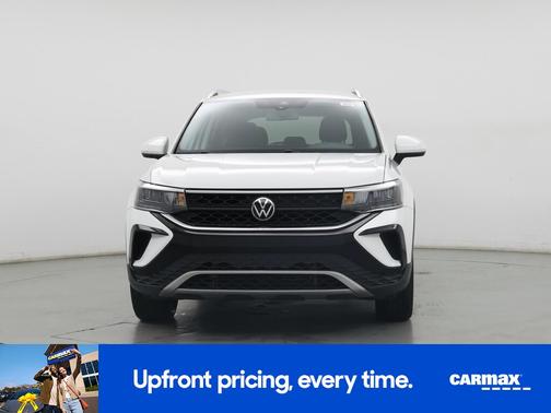 White 2022 Volkswagen Taos SE