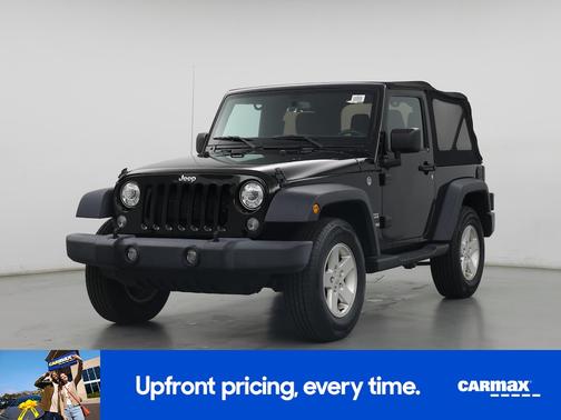 Black 2018 Jeep Wrangler Sport