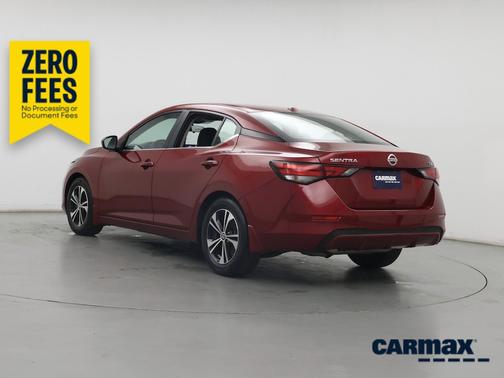 Red 2023 Nissan Sentra SV