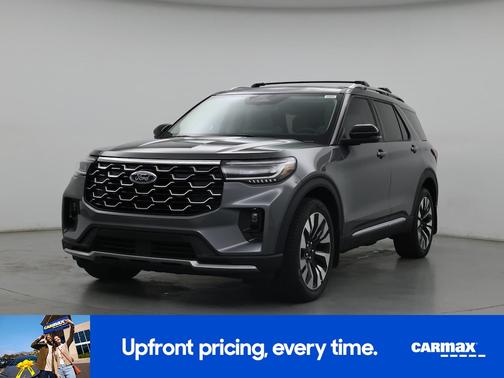 Gray 2025 Ford Explorer Platinum