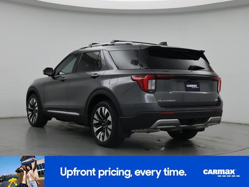 Gray 2025 Ford Explorer Platinum