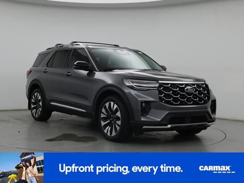 Gray 2025 Ford Explorer Platinum