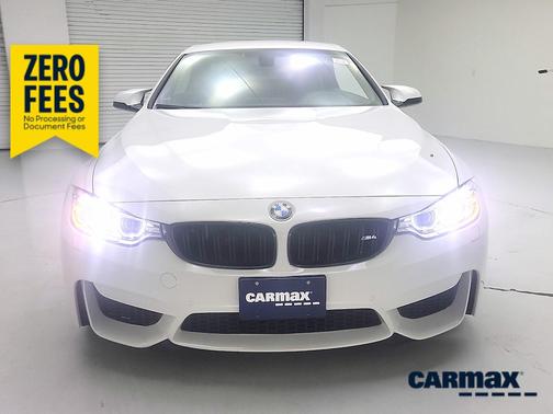 White 2017 BMW M4
