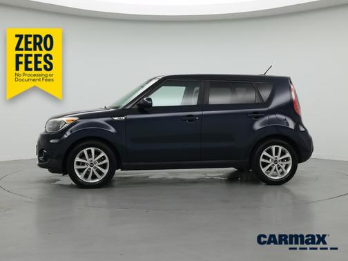 Blue 2017 Kia Soul +