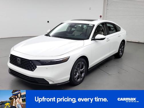 White 2024 Honda Accord Hybrid EX-L