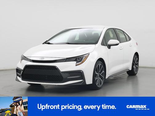 White 2022 Toyota Corolla SE