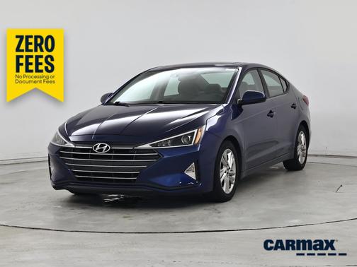 Blue 2019 Hyundai ELANTRA Value Edition