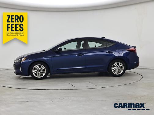 Blue 2019 Hyundai ELANTRA Value Edition