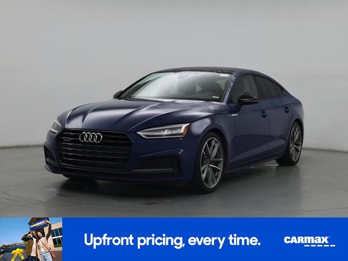 Blue 2019 Audi A5 Premium Plus