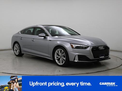 Gray 2022 Audi A5 Sportback Premium Plus