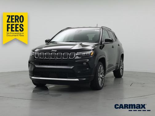 Black 2022 Jeep Compass Limited