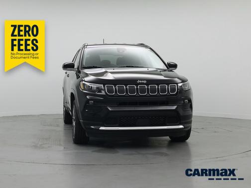 Black 2022 Jeep Compass Limited