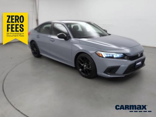 Gray 2024 Honda Civic Sport