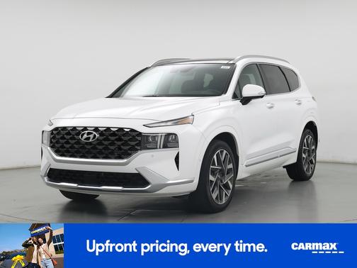 White 2023 Hyundai SANTA FE Calligraphy