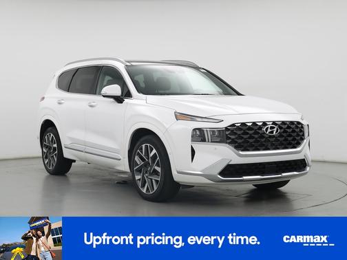 White 2023 Hyundai SANTA FE Calligraphy