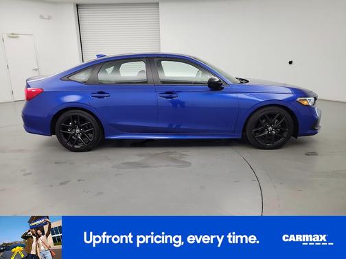 Blue 2023 Honda Civic Sport