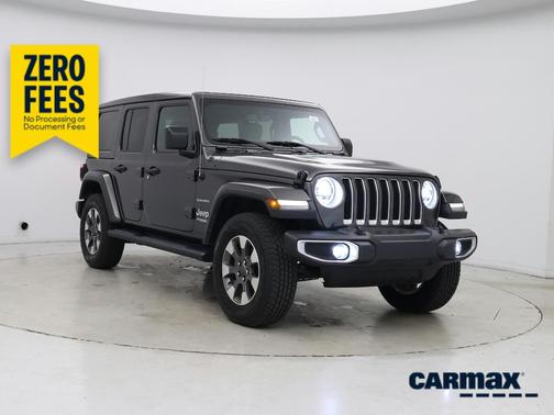 Gray 2021 Jeep Wrangler Unlimited Sahara
