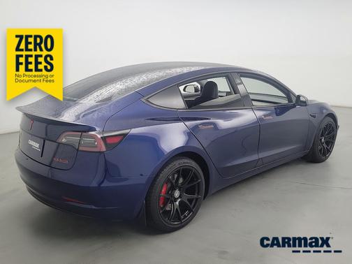 Blue 2023 Tesla Model 3 Performance