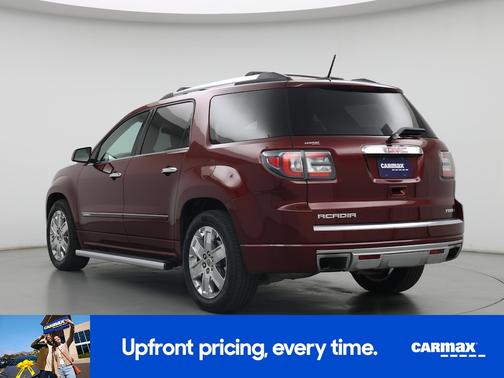 Red 2016 GMC Acadia Denali