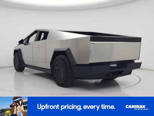 Silver 2025 Tesla Cybertruck