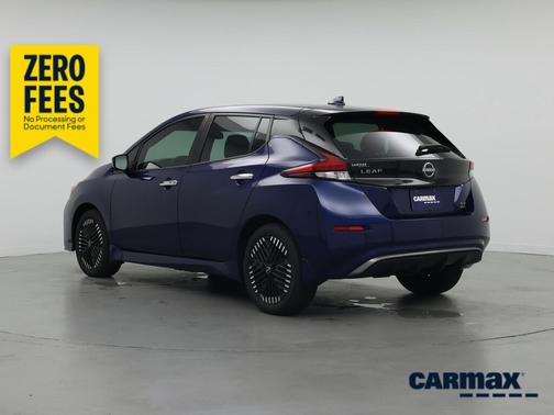 Blue 2025 Nissan Leaf SV Plus