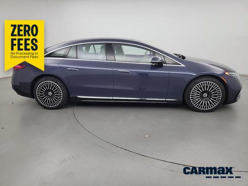 Blue 2023 Mercedes-Benz EQS 450+