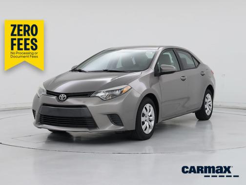 Brown 2016 Toyota Corolla LE