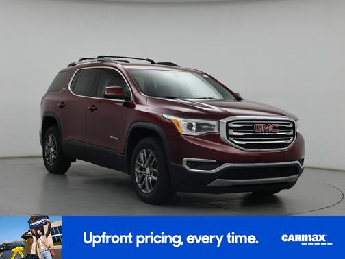 Burgundy 2017 GMC Acadia SLT